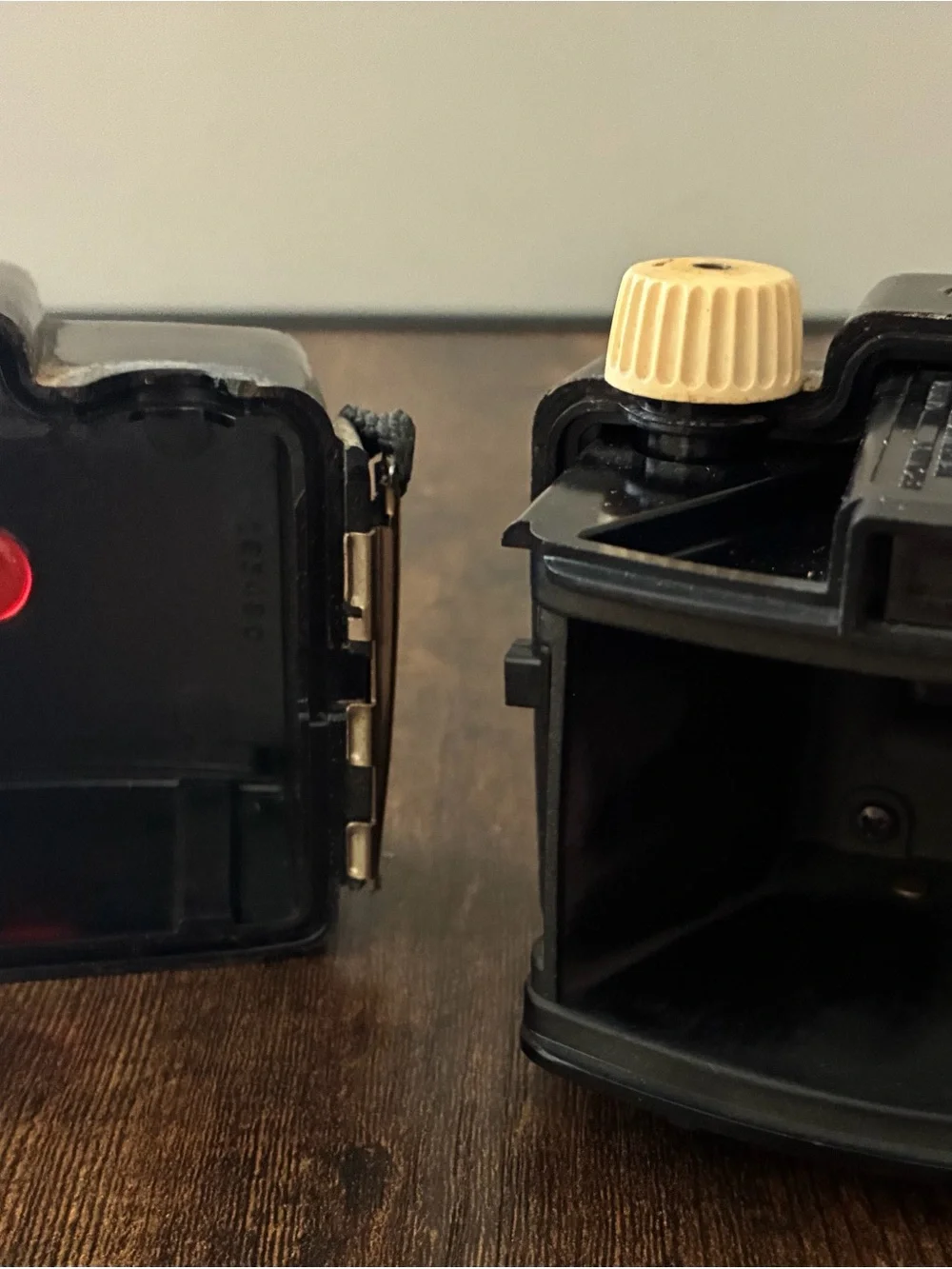 Kodak Vintage Brownie Bullet Camera in Black and Cream Accents